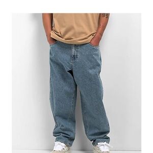 Men's Empyre Light Blue Ultra Loose Jeans- Size 27